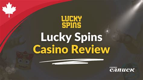 Lucky Spins Canada Review: ️20 No.